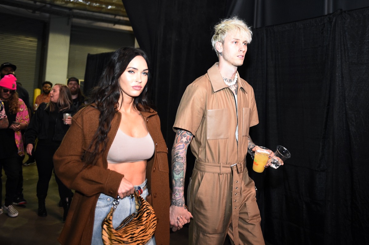 megan fox and mgk holding hands