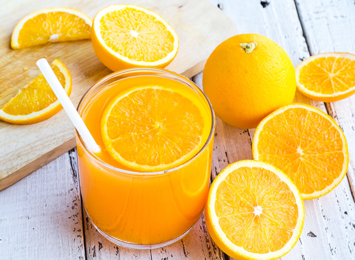 Side Effects of Drinking Too Much Orange Juice, According to Science — Eat  This Not That