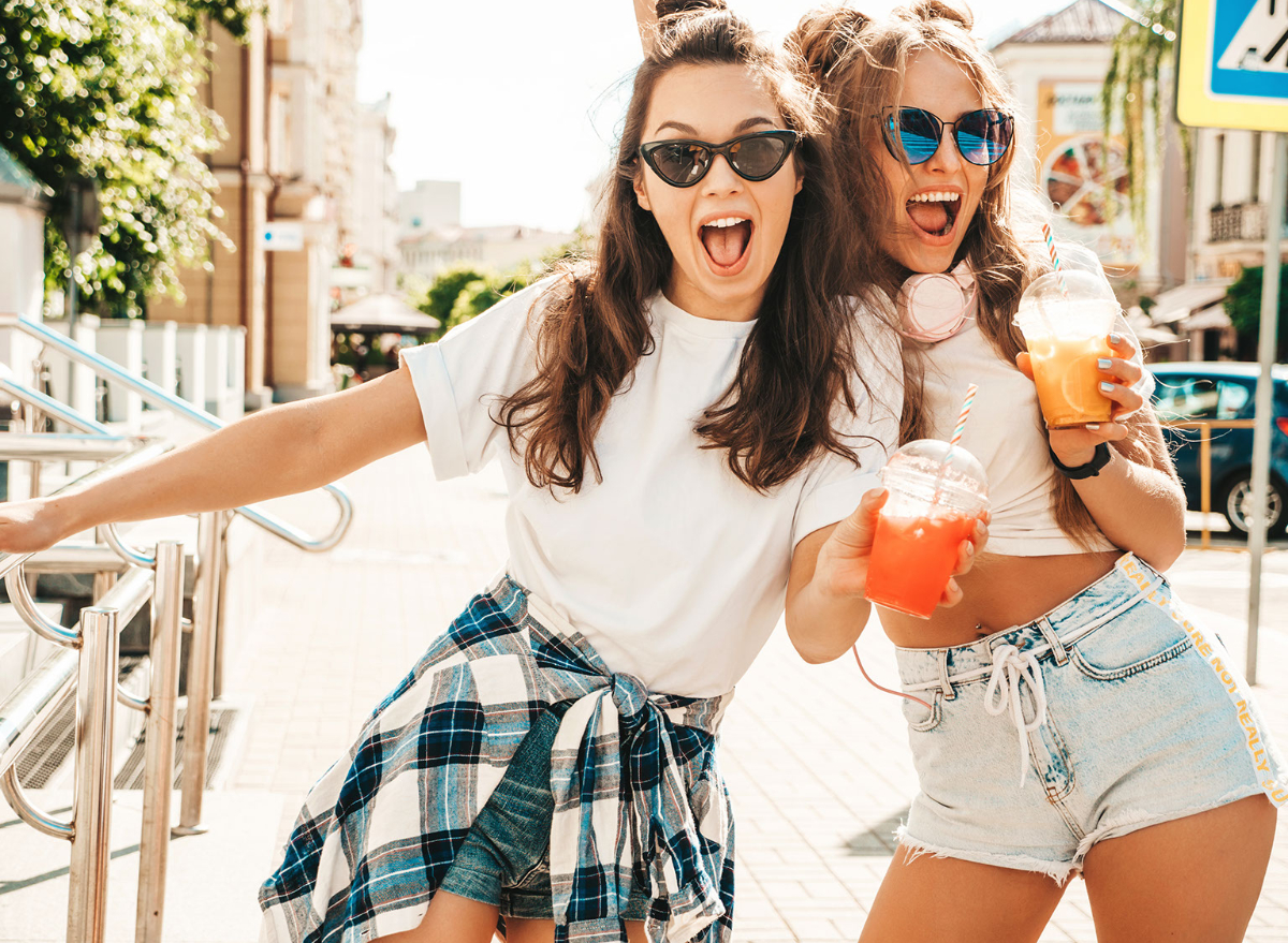 Pinkberry cold brew fruit tea