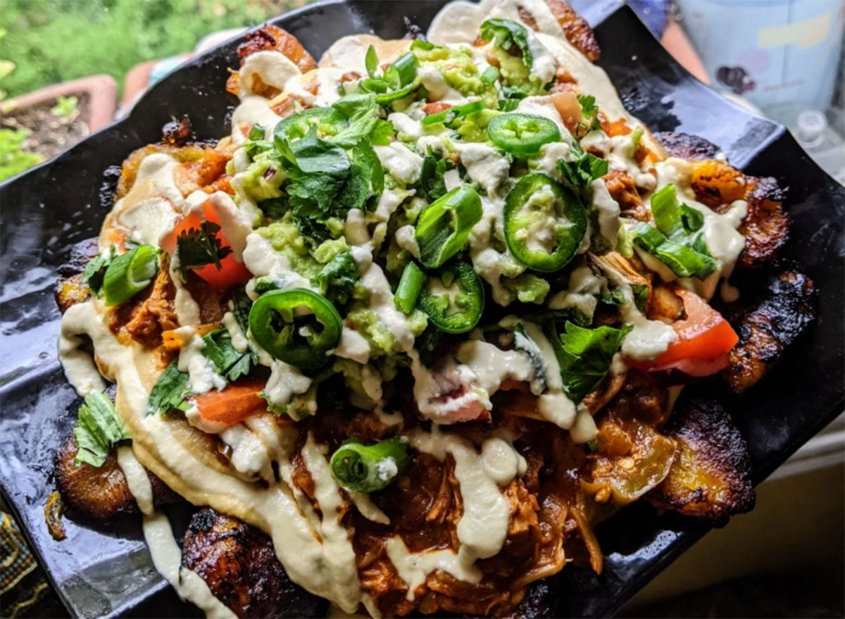 plantain nachos