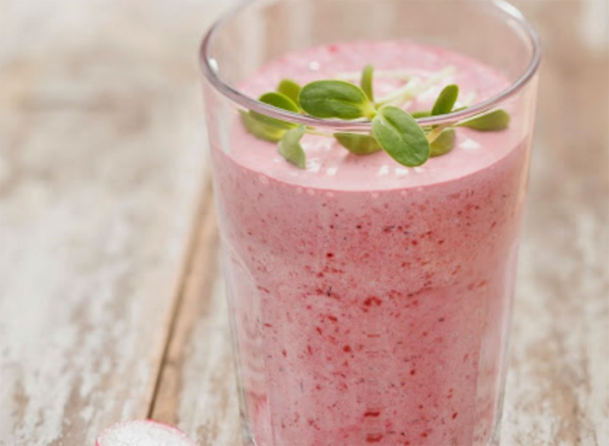 radish detox smoothie