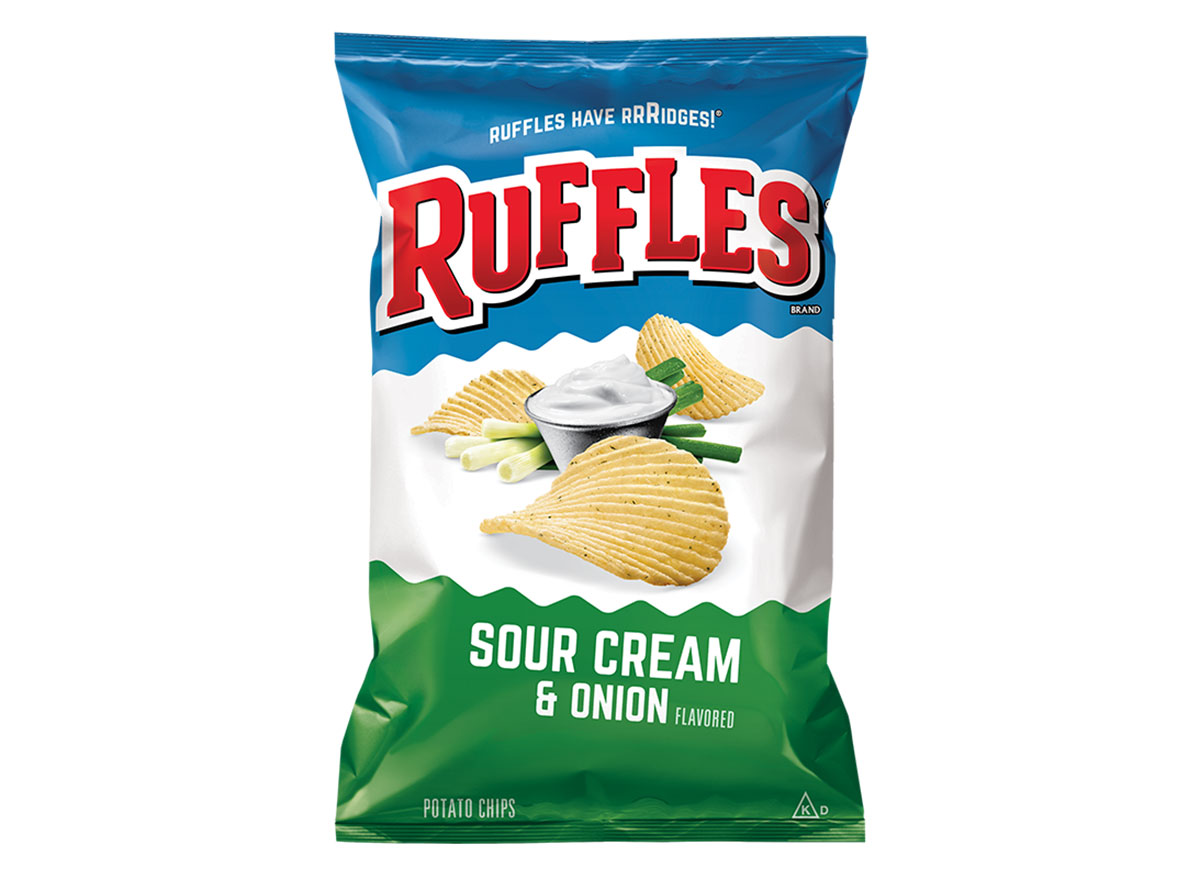 ruffles sour cream onion