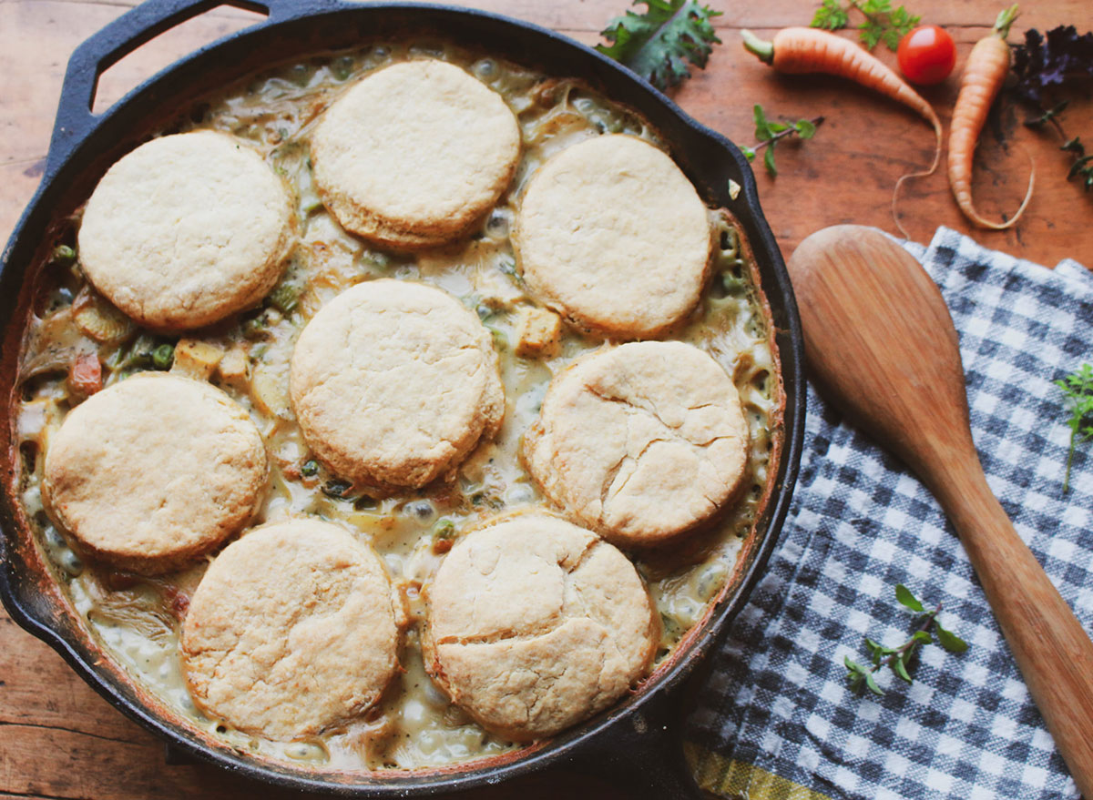 vegetable chicken pot pie