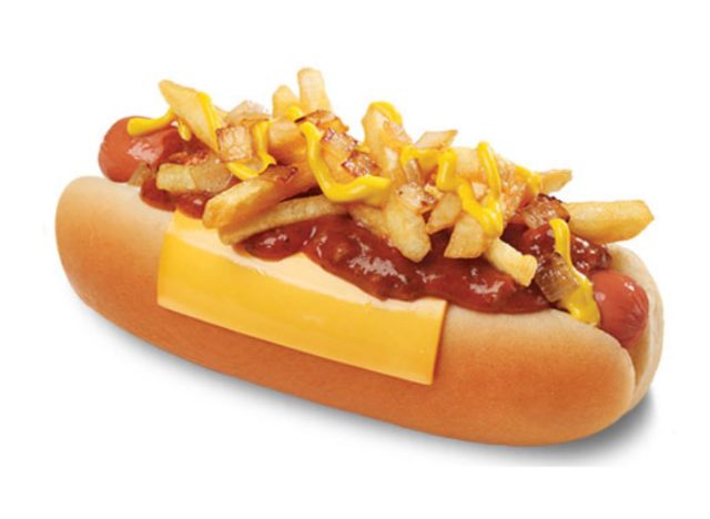 weinerschnitzel hot dog