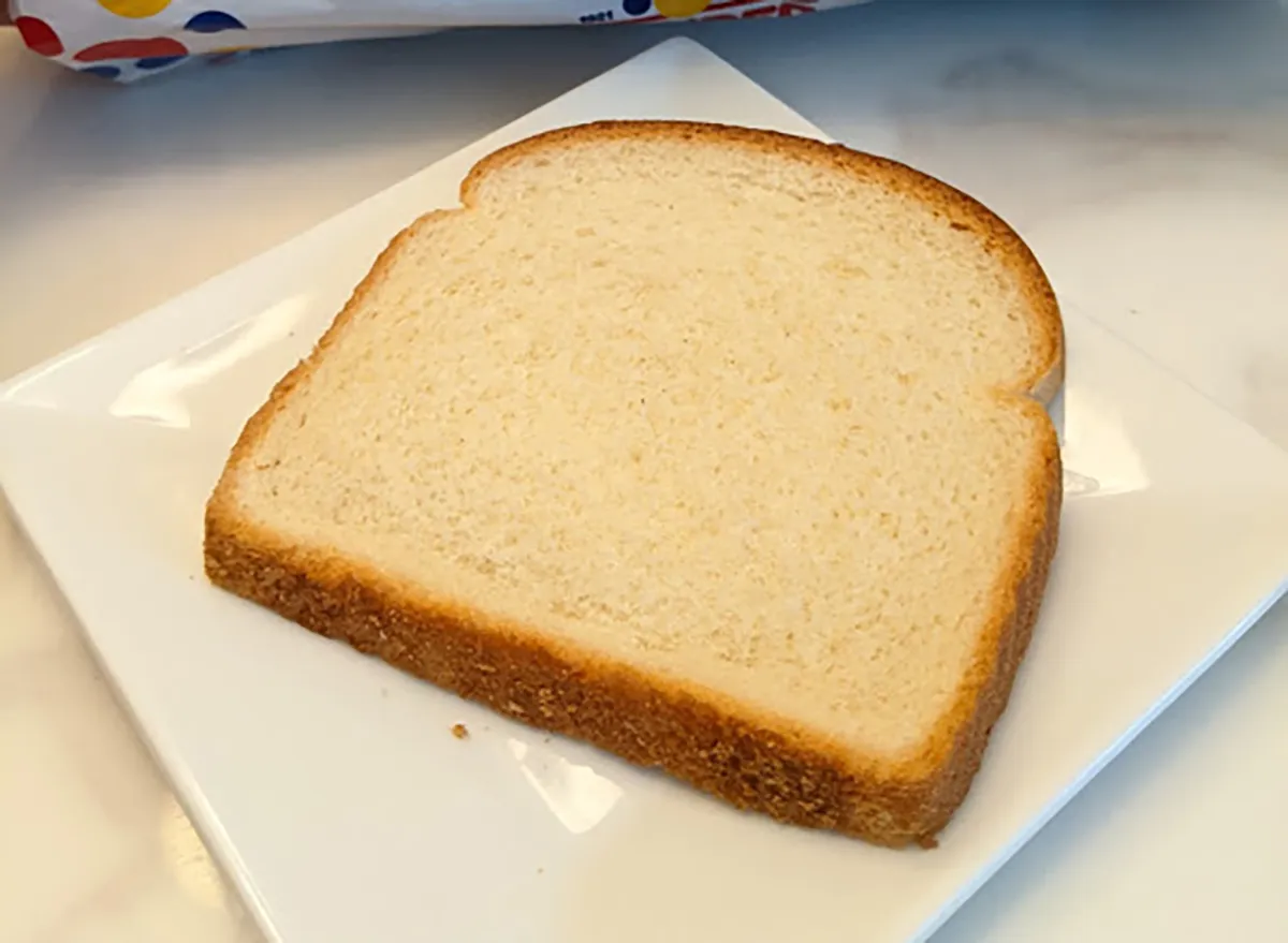 slice of wonder bread