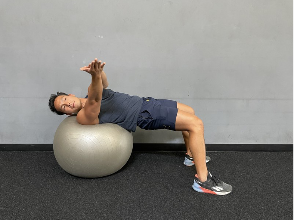 4 - stability ball r twist