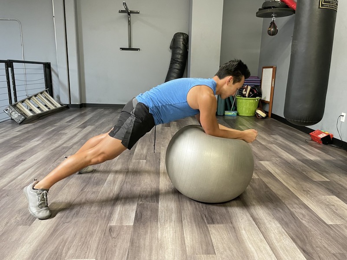 7 stability ball stir-the-pot