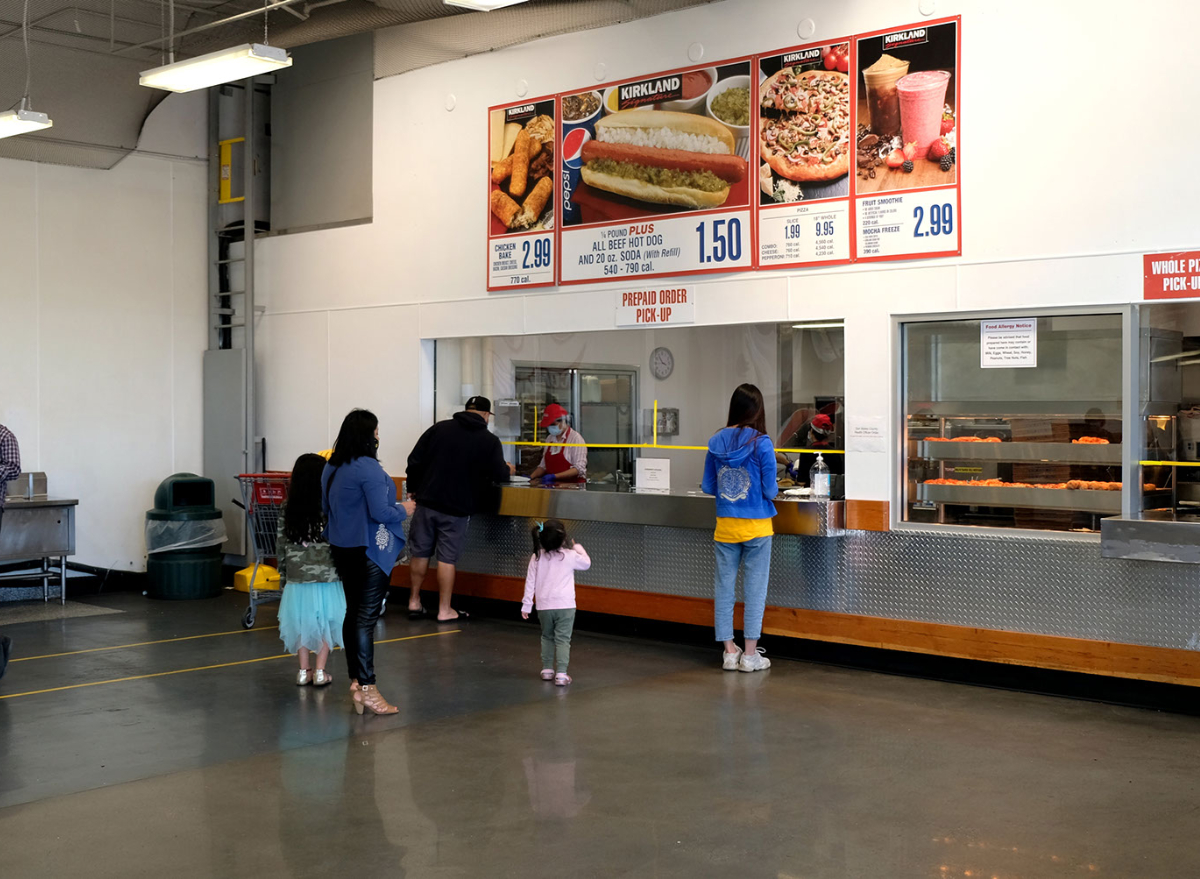 Costco food court