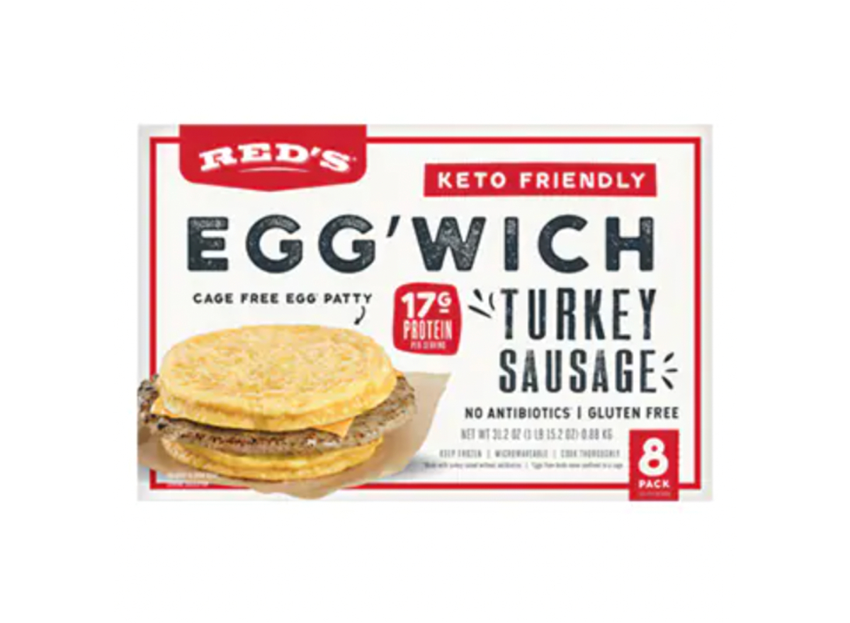 Red's Turkey Sausage Egg'Wich