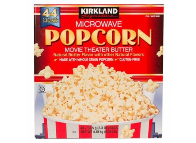 Costco Kirkland Microwave Popcorn