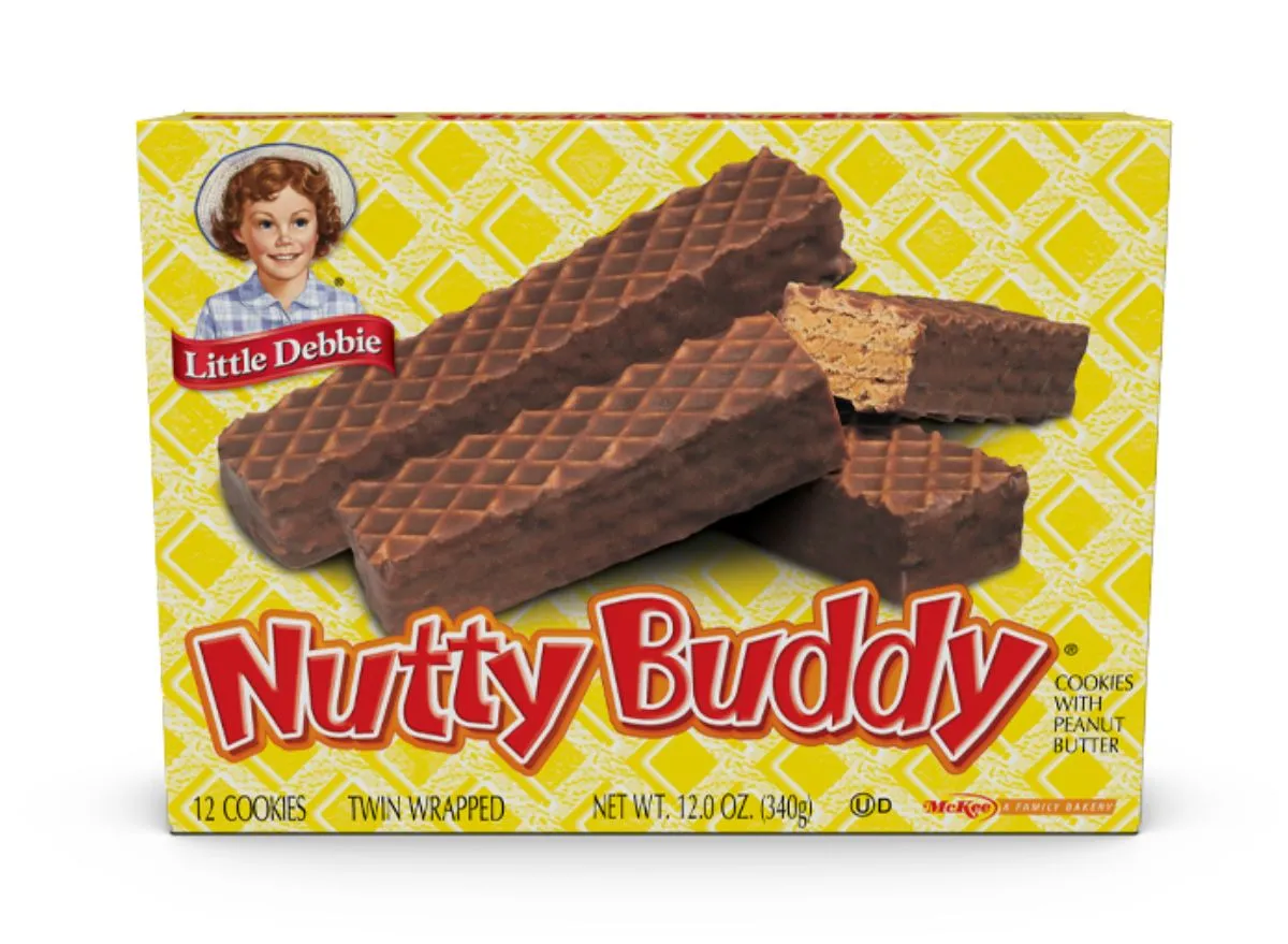 Little Debbie Nutty Buddy Snack Bar