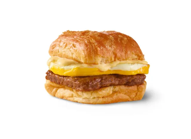 Wendy's Sausage, Egg and Swiss Croissant