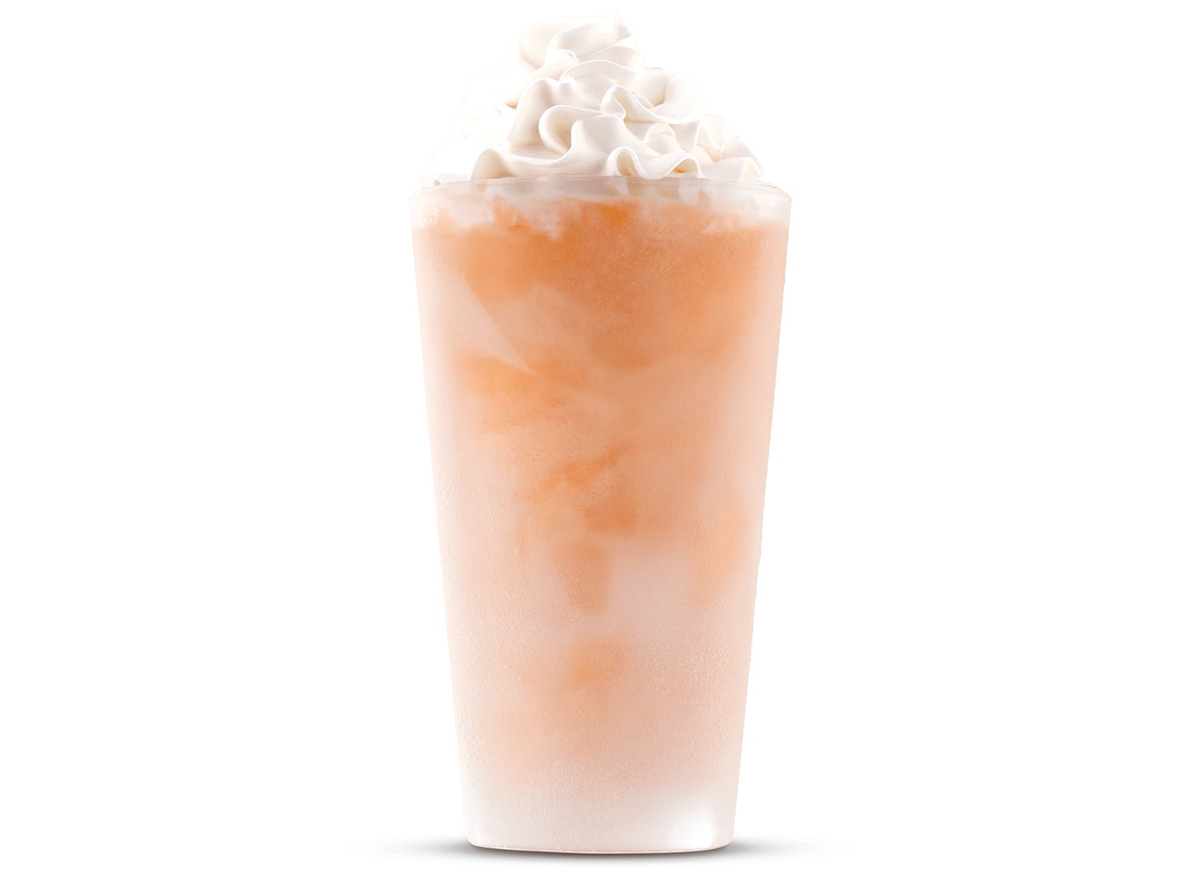 arbys orange cream milkshake