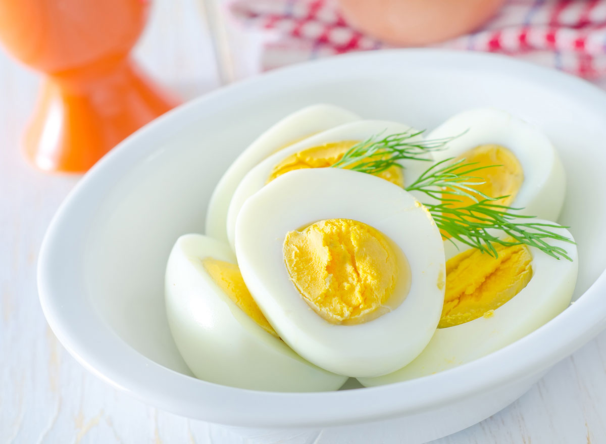 boiled eggs