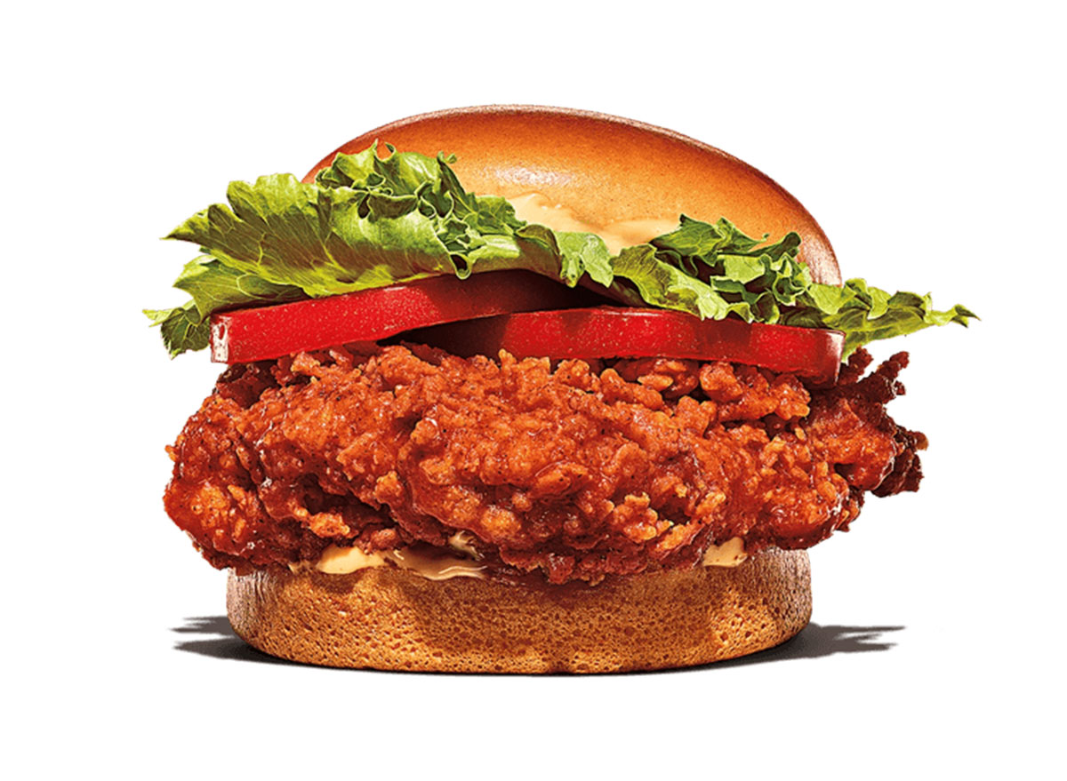 burger king spicy chicken sandwich