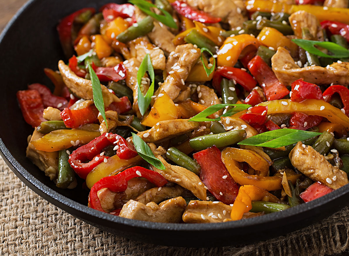 chicken stir fry