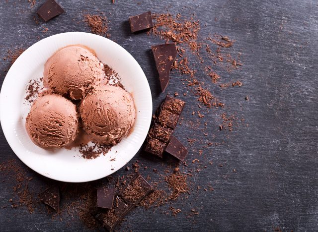 chocolate ice cream