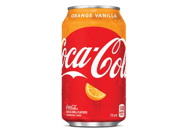coca cola orange vanilla