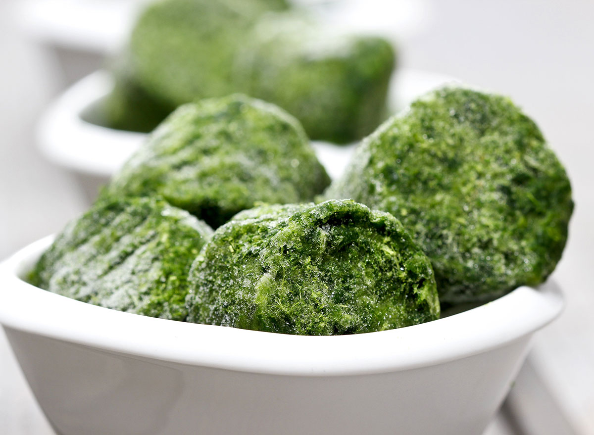 frozen chopped spinach