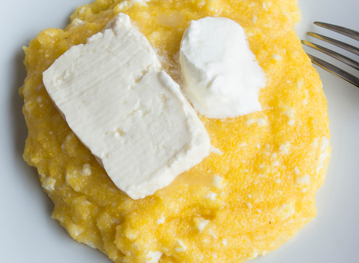grits cheese sour cream