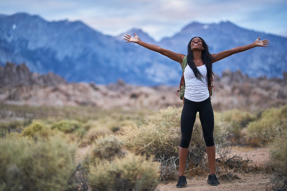 Mountain walk online exercise