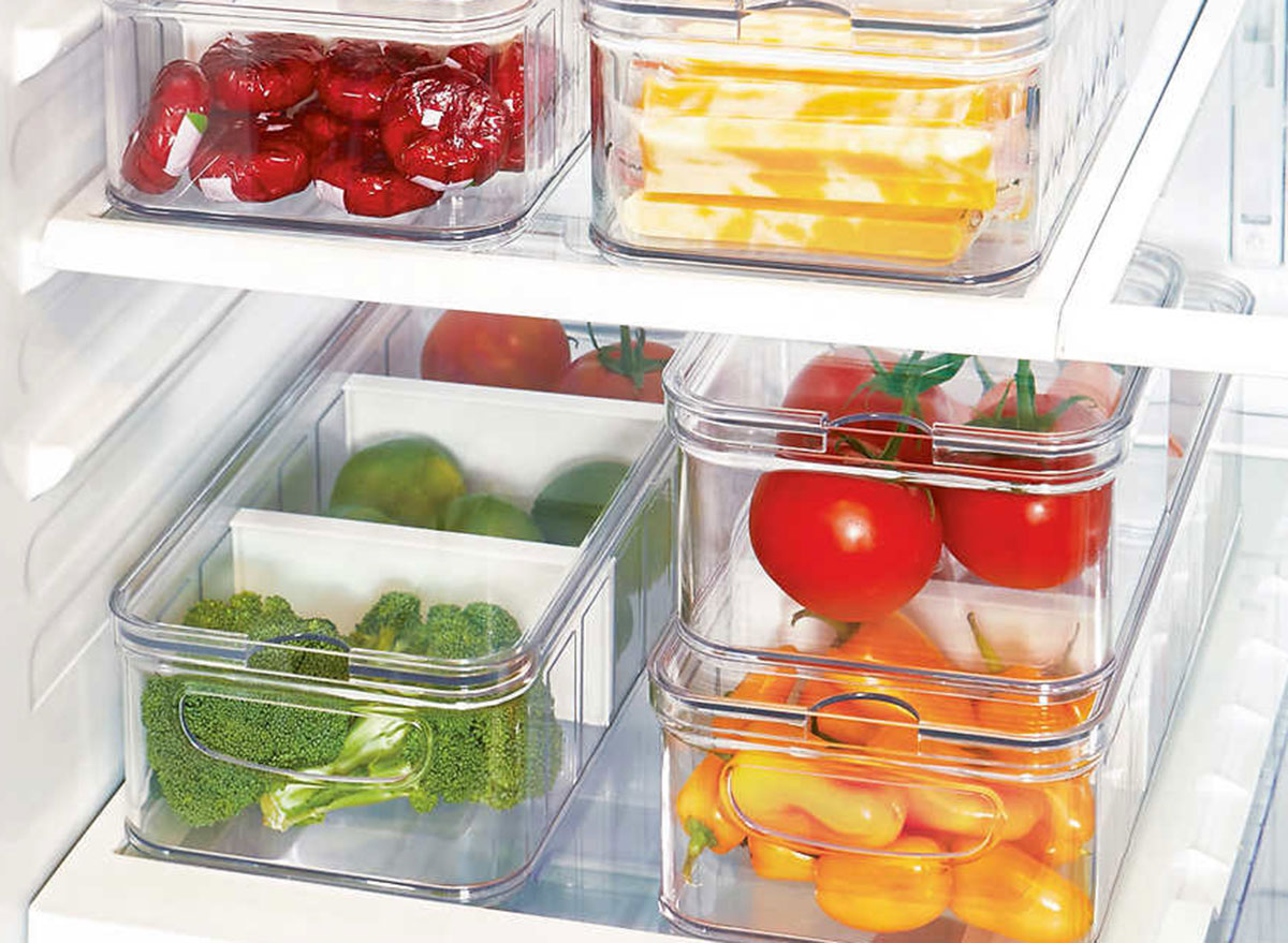 idesign fridge bins