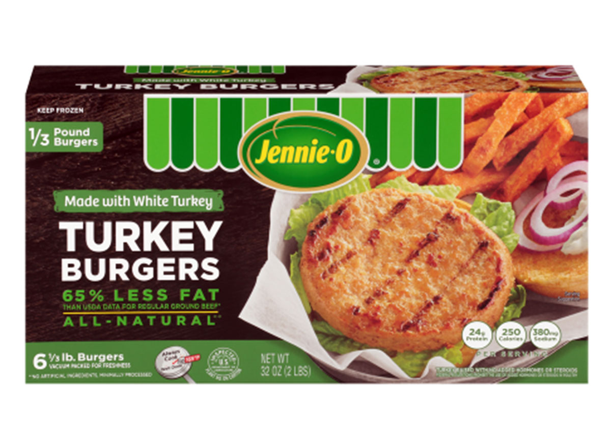 jennie o turkey burgers