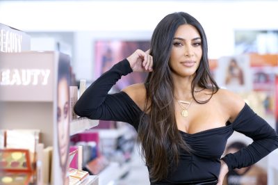Kim Kardashian Celebrates Taco Tuesday in Neon Bikini 