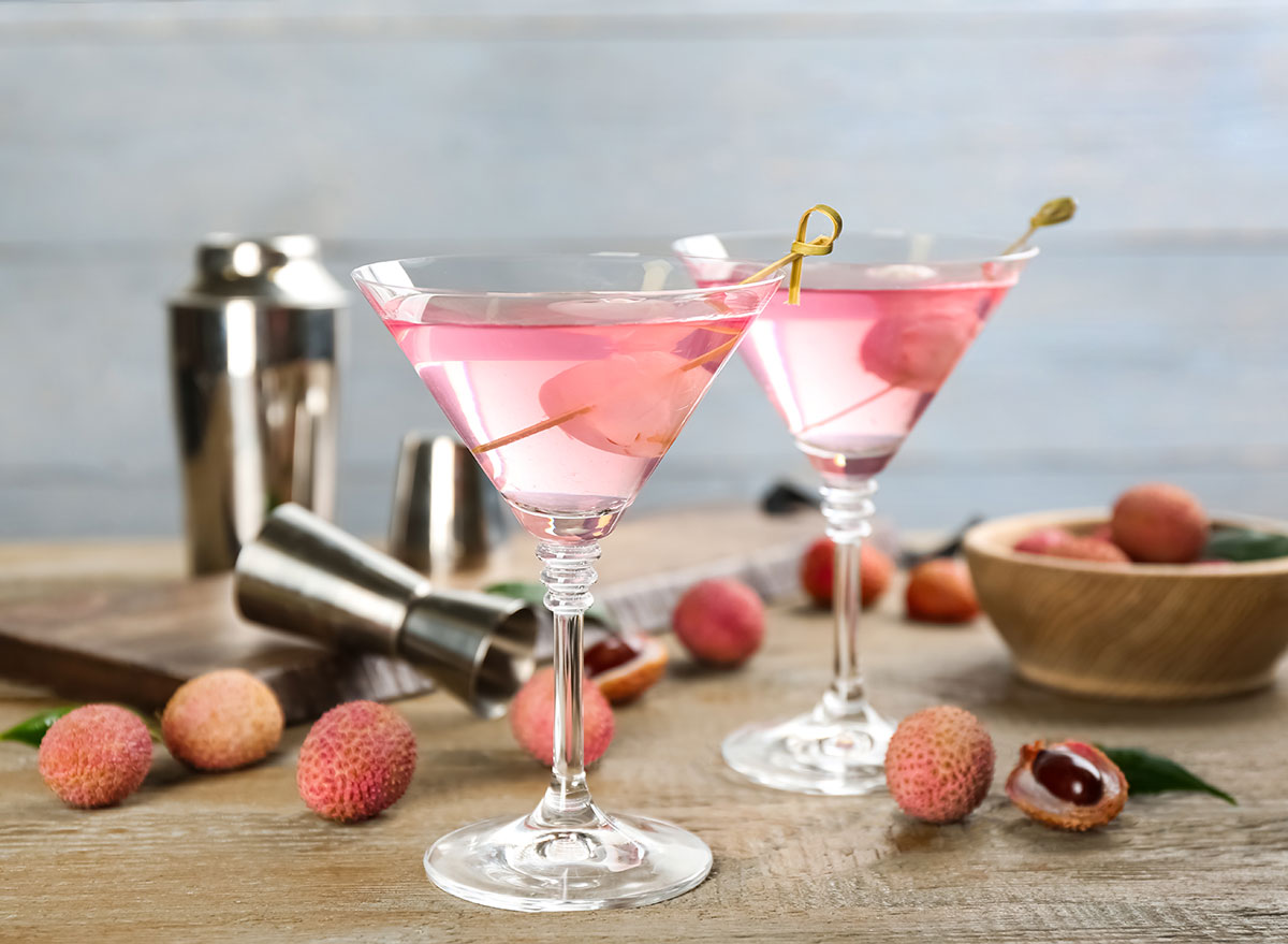 lychee martinis