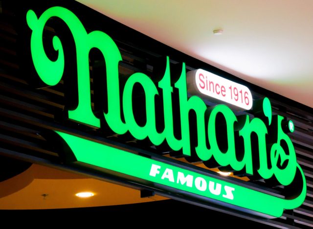 Nathan's Famous Just Announced a Major Change to This Iconic Item