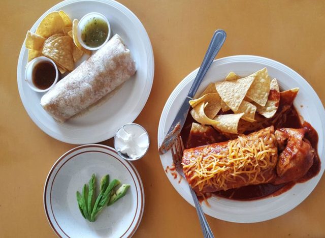 nevada el steak burrito