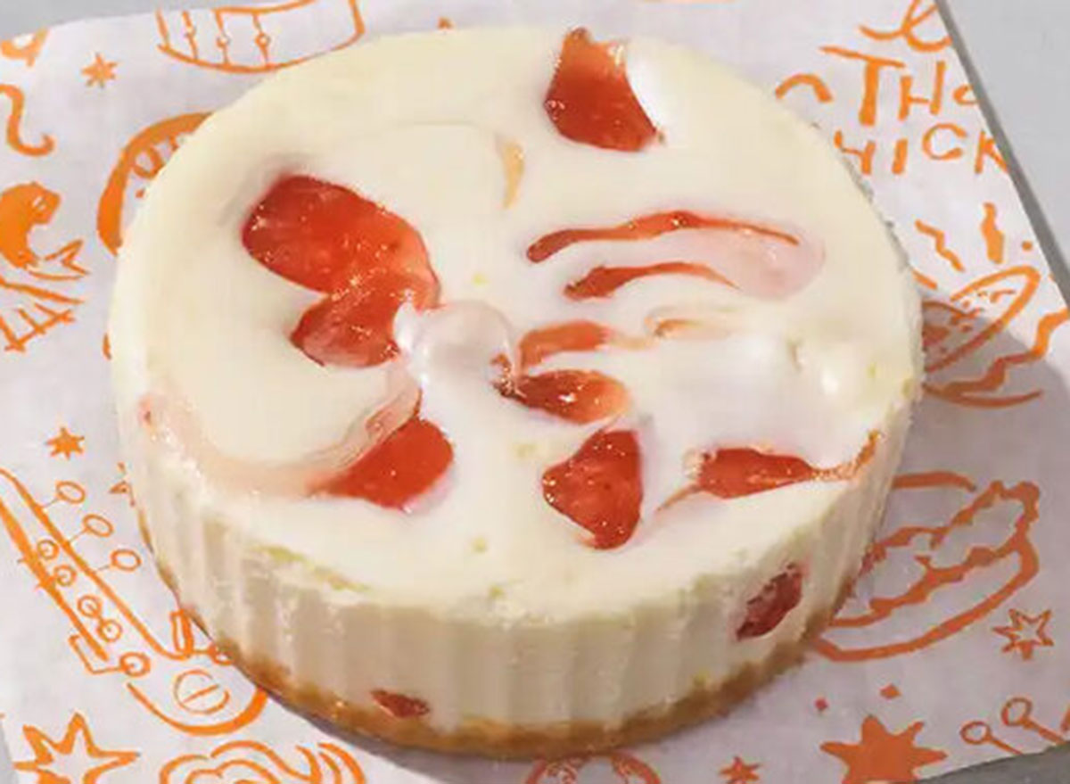 popeyes cheesecake