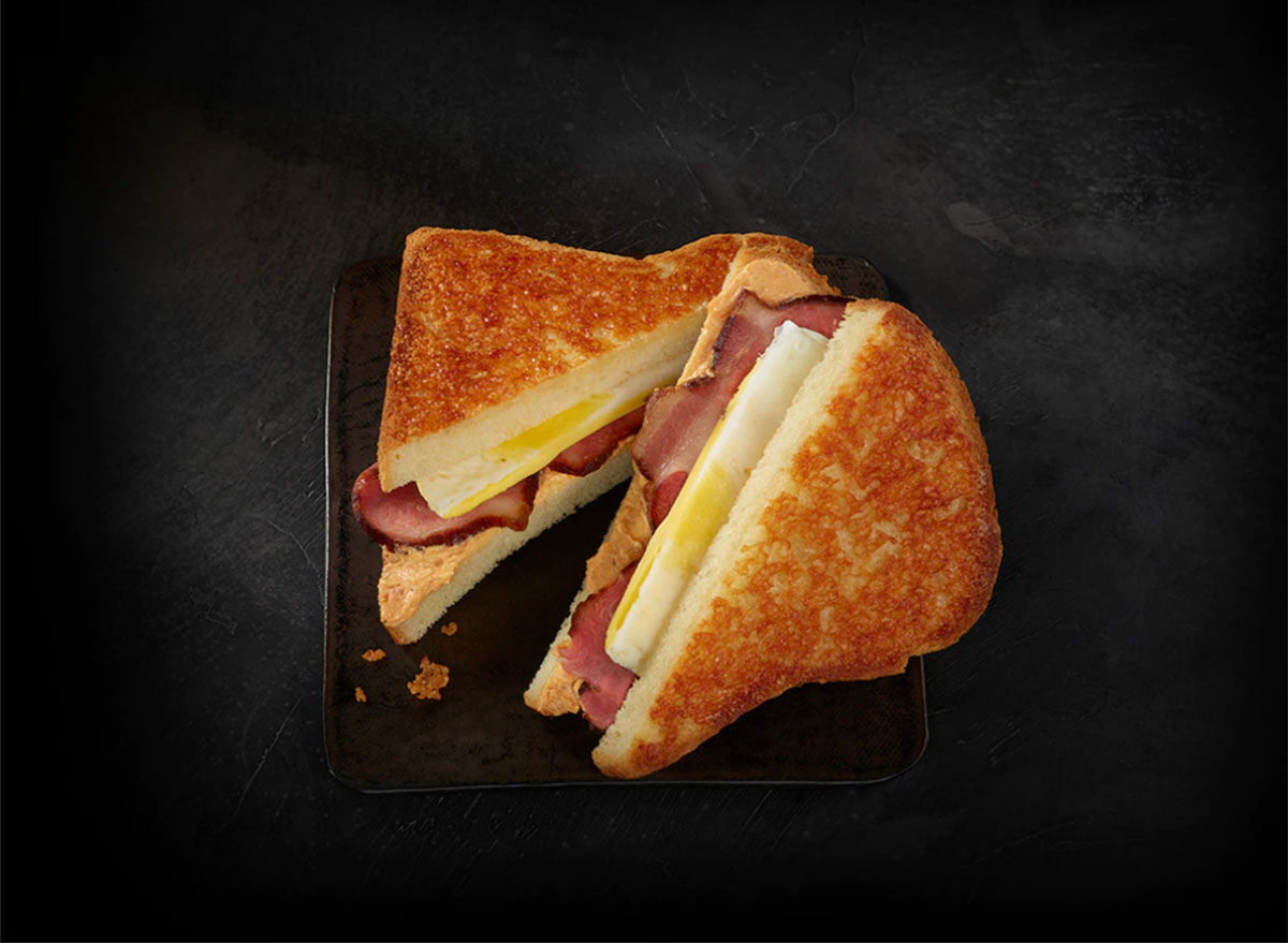 starbucks smoked shoulder bacon breakfast sandwich