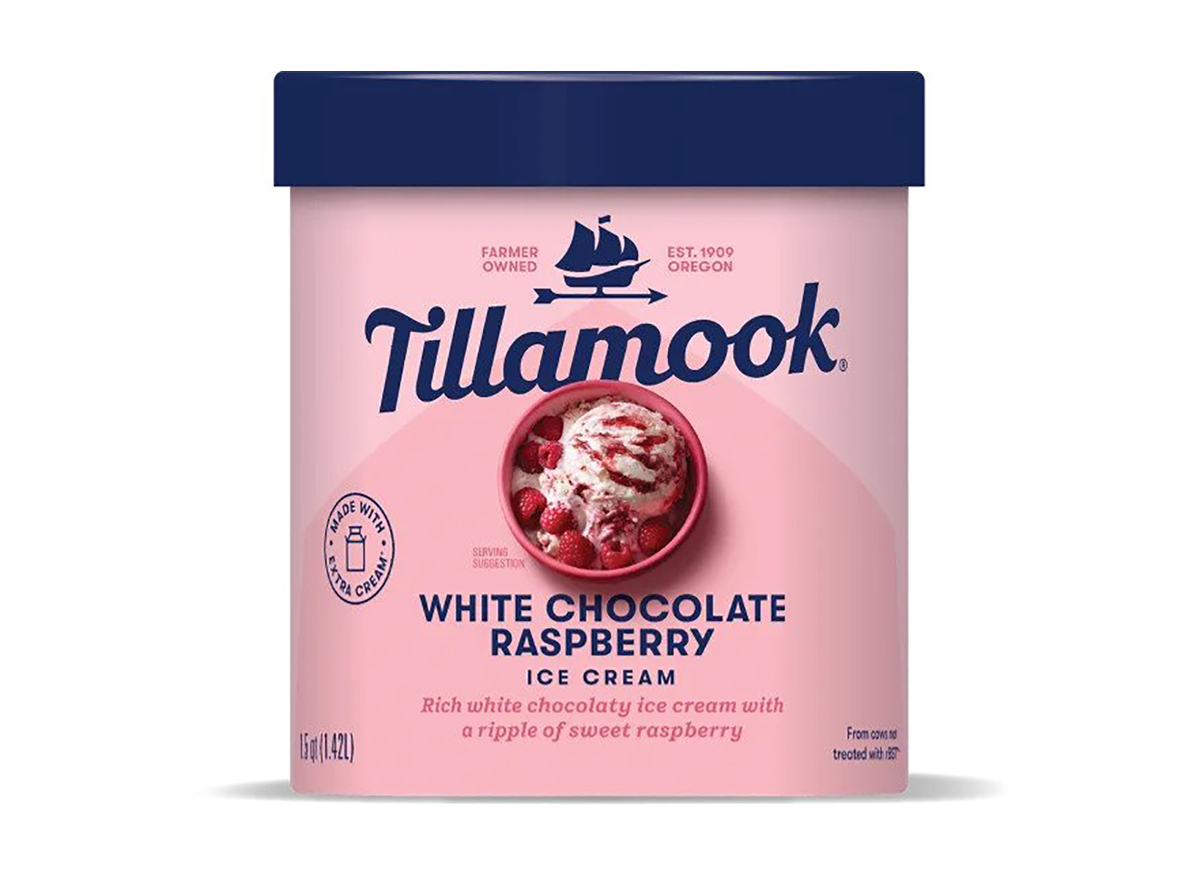 tillamook white chocolate raspberry ice cream