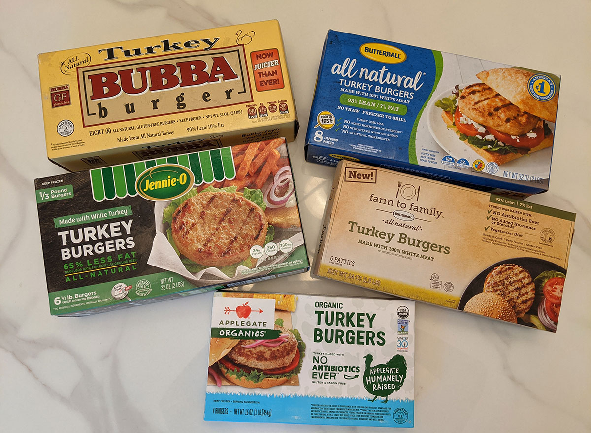 We Tried 5 Frozen Turkey Burgers & This Is the Best