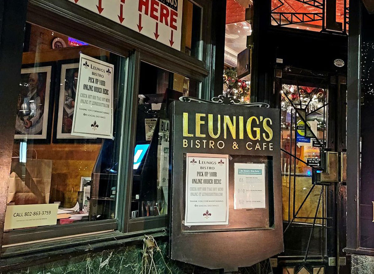 vermont leunigs bistro