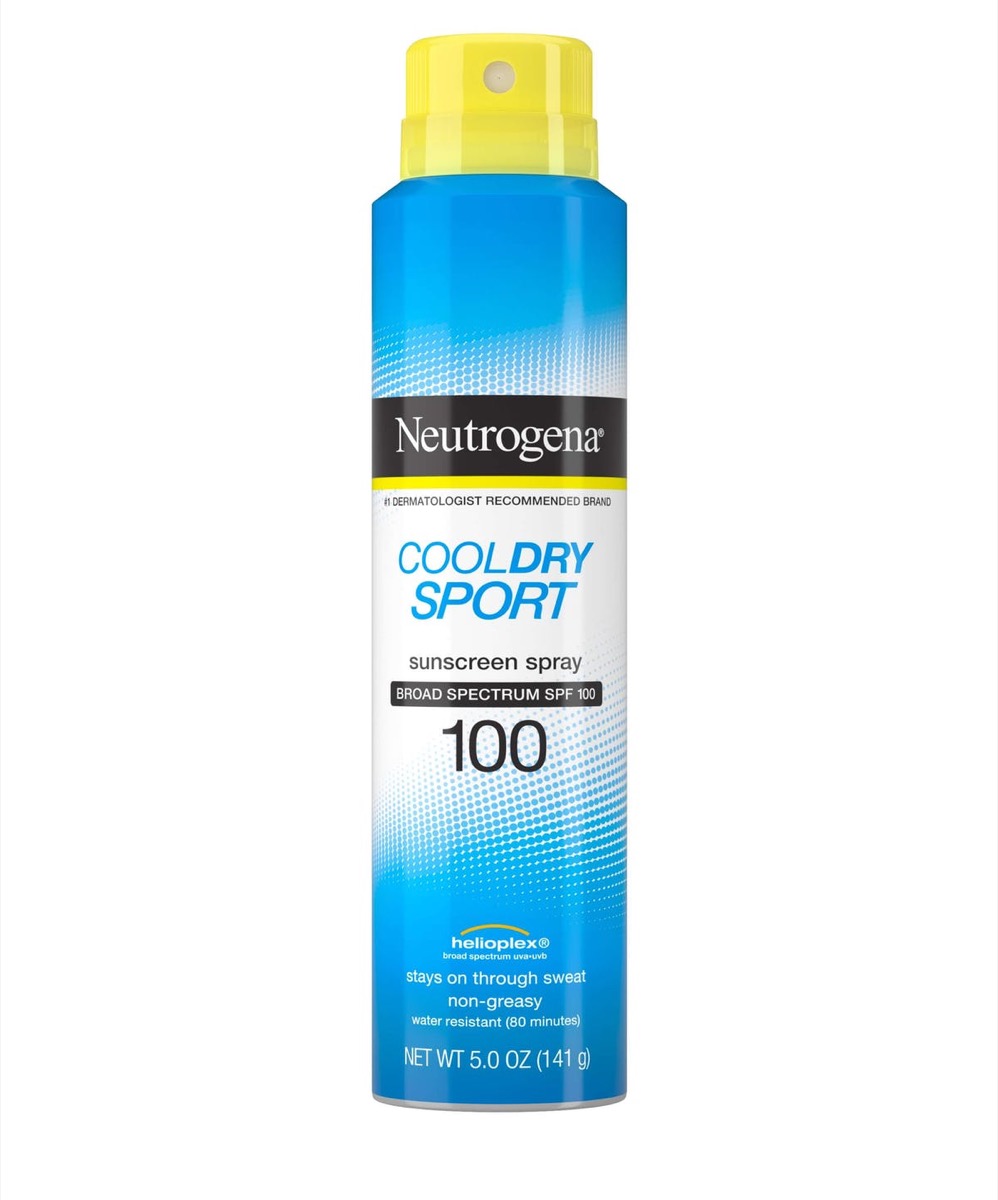 NEUTROGENA® Cool Dry Sport aerosol sunscreen