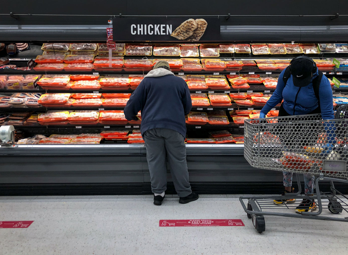 Chicken grocery store