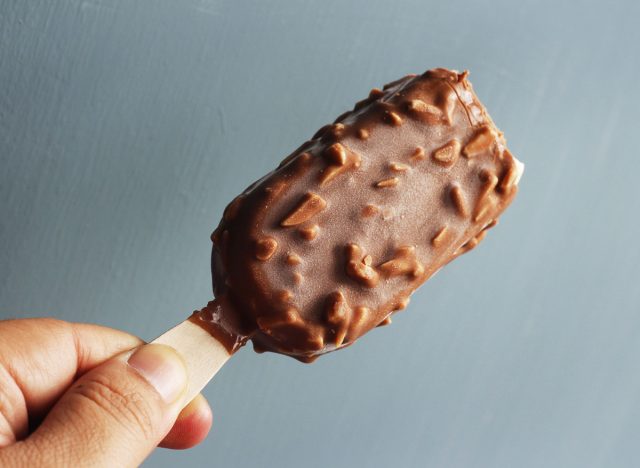 Dipped ice cream