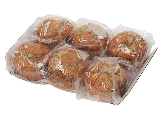 Costco almond poppy muffin
