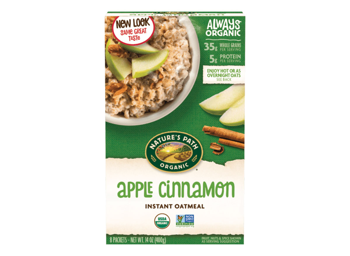 apple cinnamon instant oatmeal