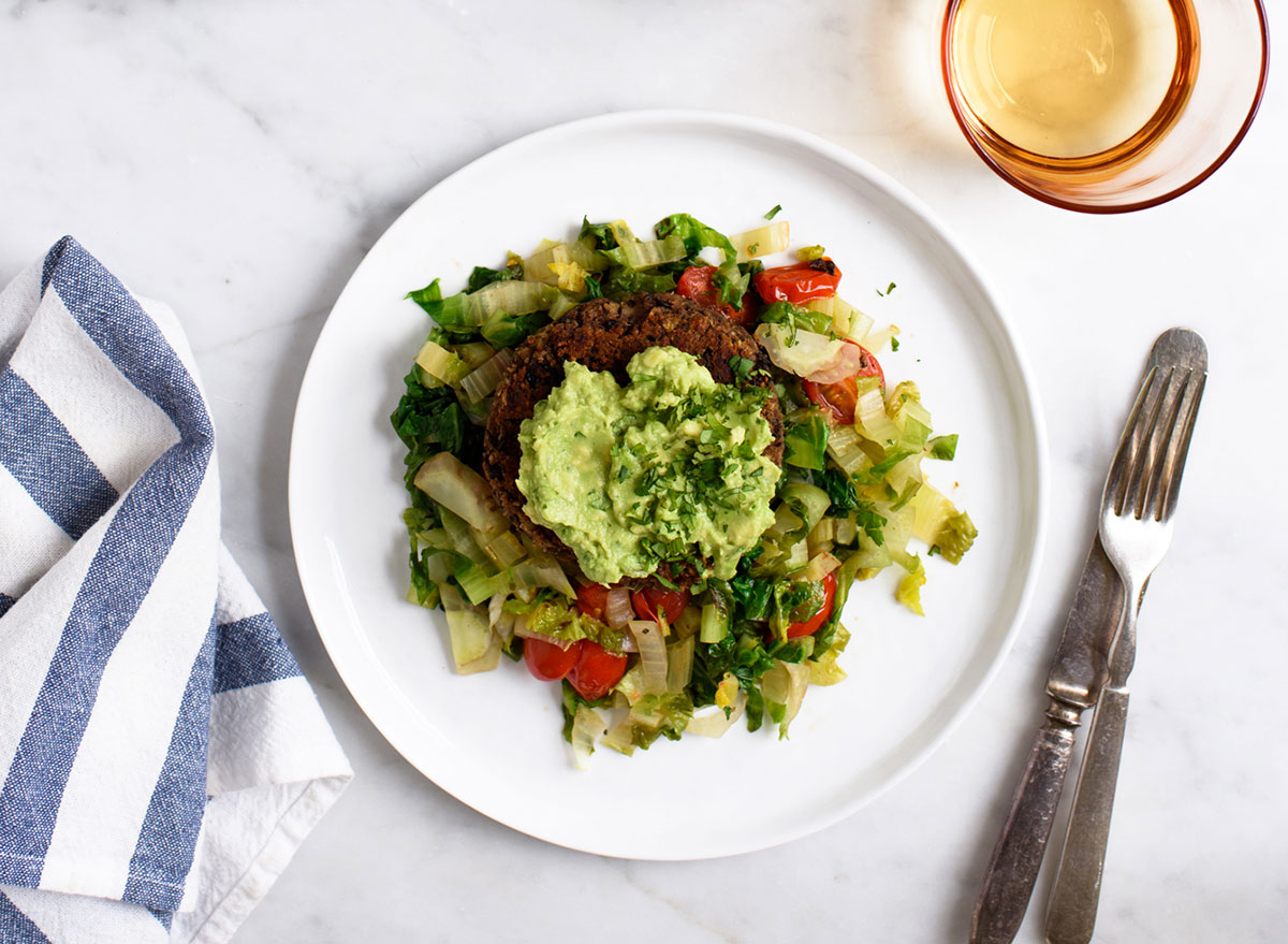 black bean burgers