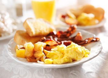 breakfast plate