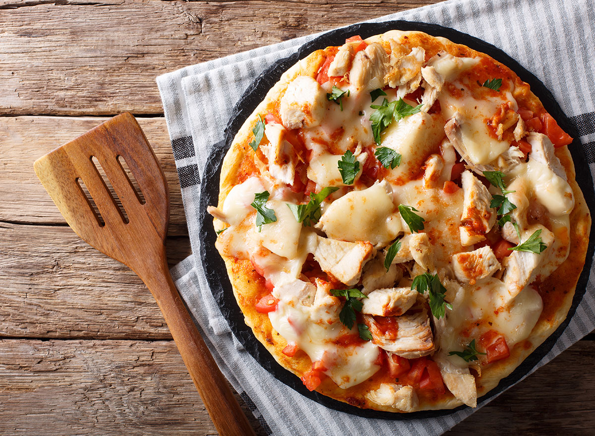 buffalo chicken pizza