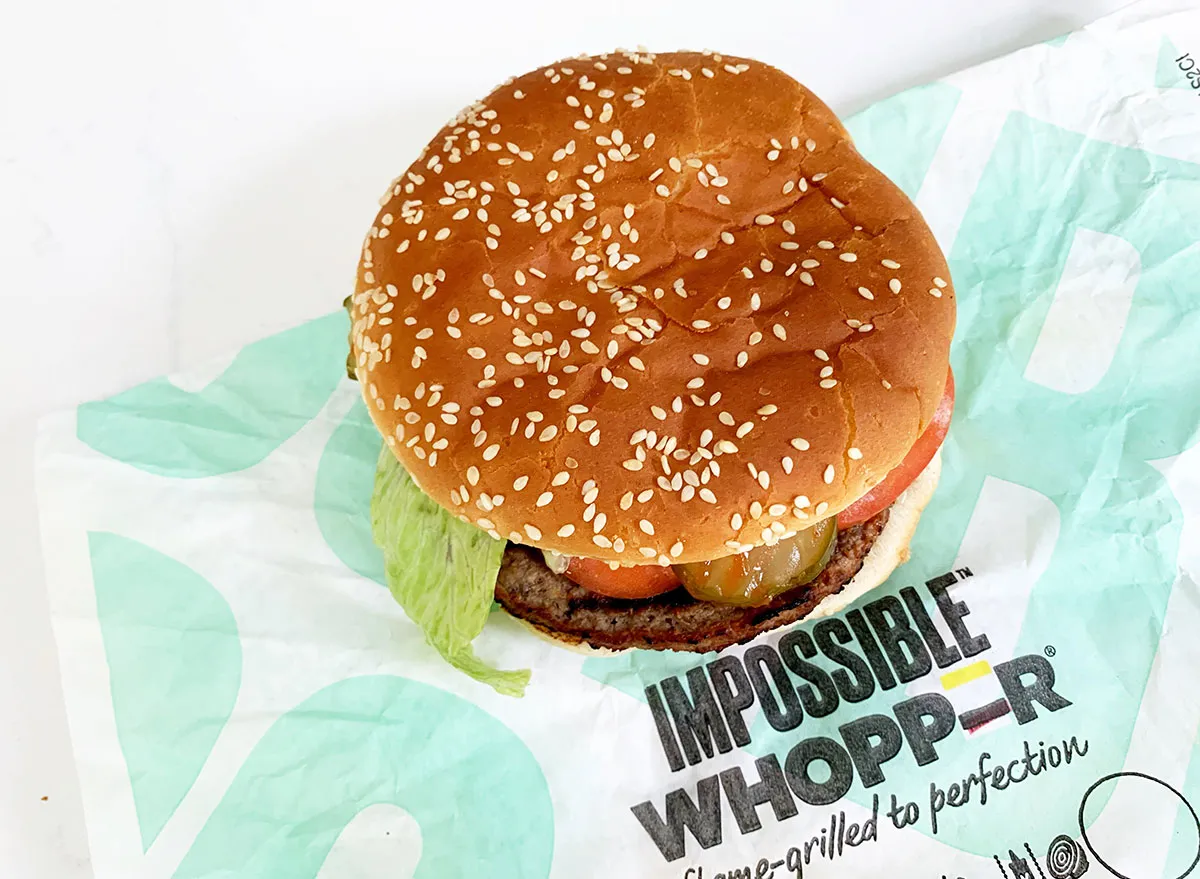 burger king impossible whopper