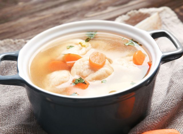 chicken dumpling soup