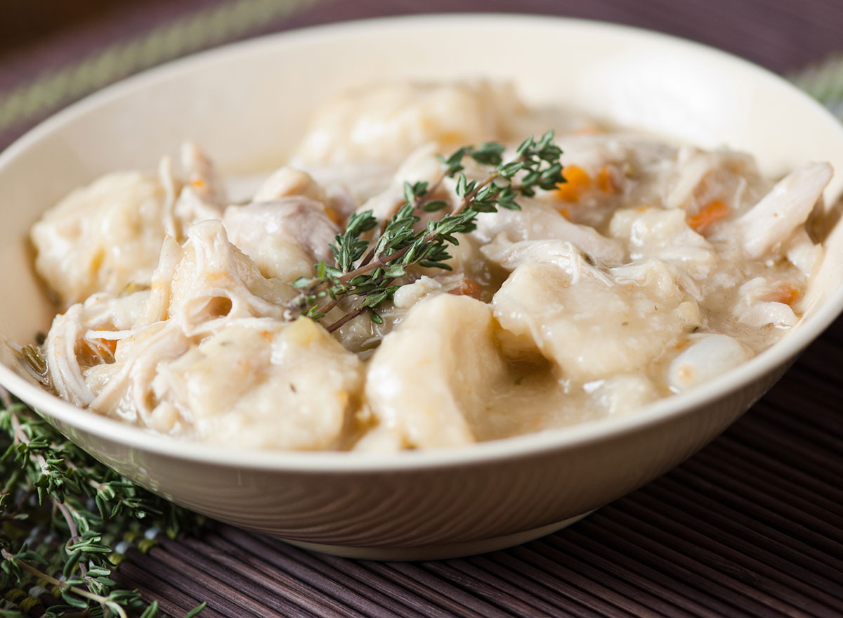 chicken dumplings rosemary