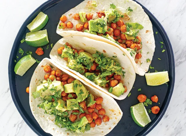 chipotle chickpea tacos