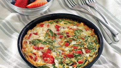 Air Fryer Egg White Frittata Recipe - Eat This Not That