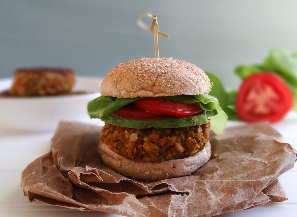 farro white bean veggie burgers